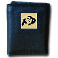 Colorado Buffaloes Leather Tri-fold Wallet